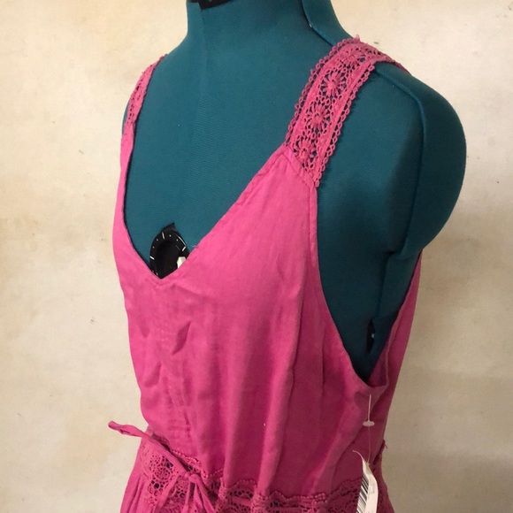 O’Neill Pink Lace Beach Dress - Picture 3 of 5